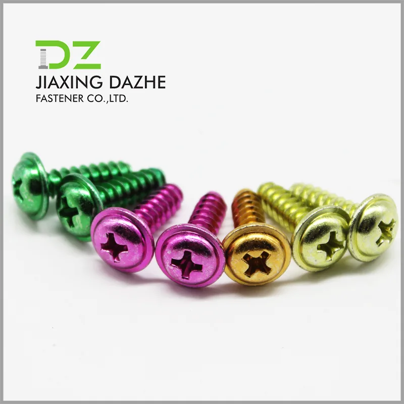 Pan Head With Washer Machine Screw